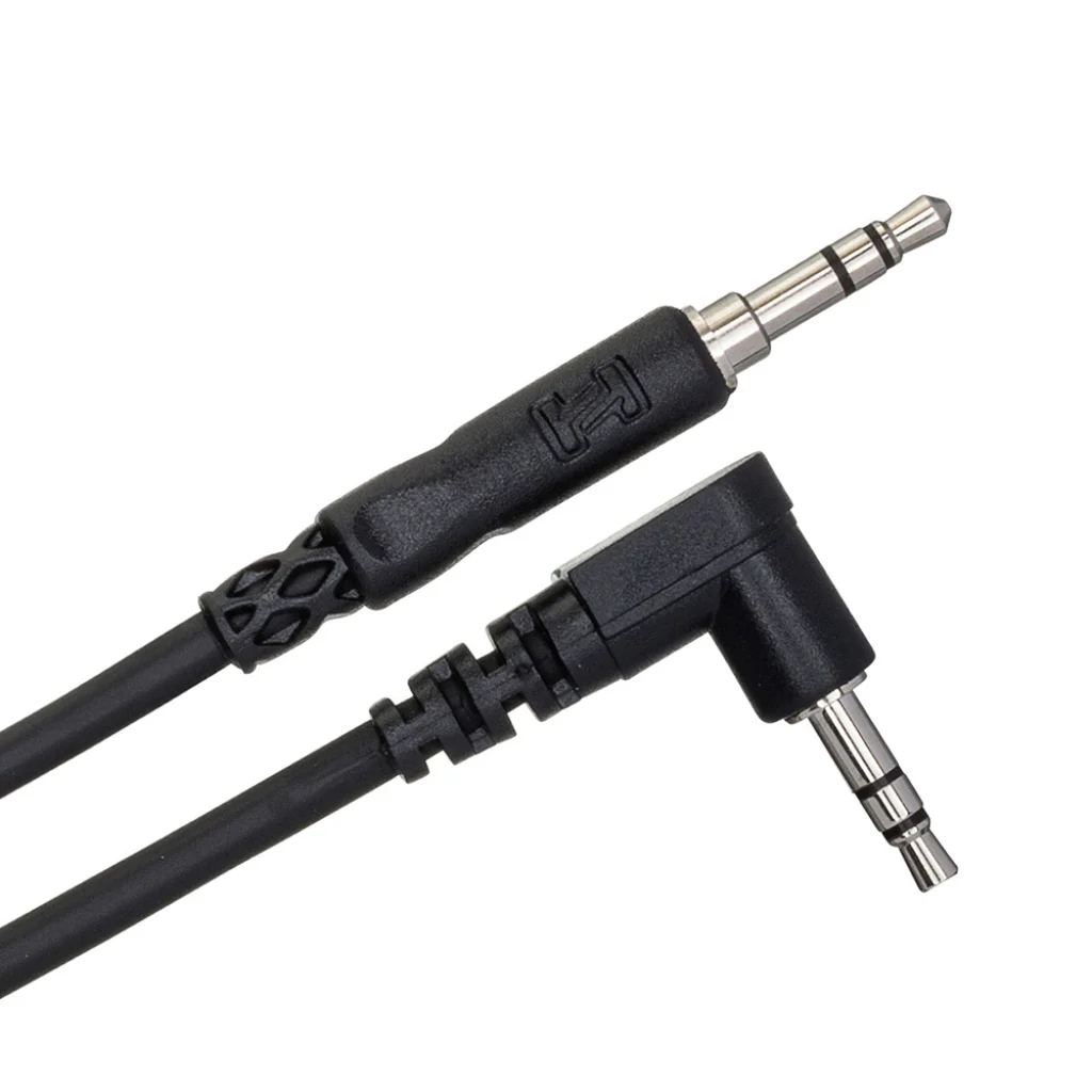 Hosa Technology 3.5mm TRS to Right-Angle 3.5mm TRS Stereo Interconnect 3ft - Image 3