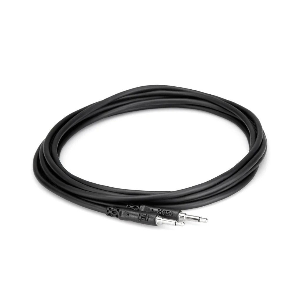 Hosa Technology 3.5mm TS to 3.5mm TS Mono Interconnect 5ft