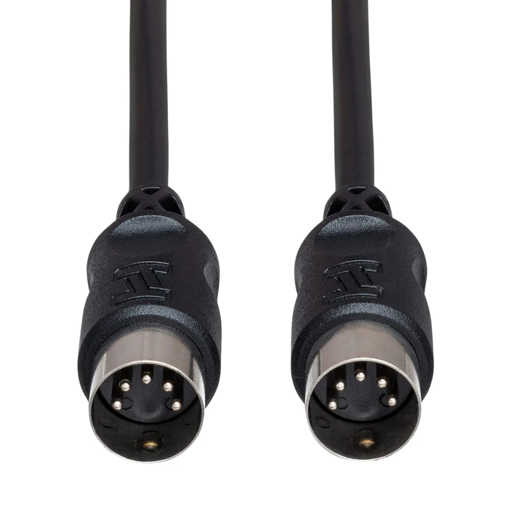 Hosa Technology 5-pin DIN to Same MIDI Cable 1ft - Image 3