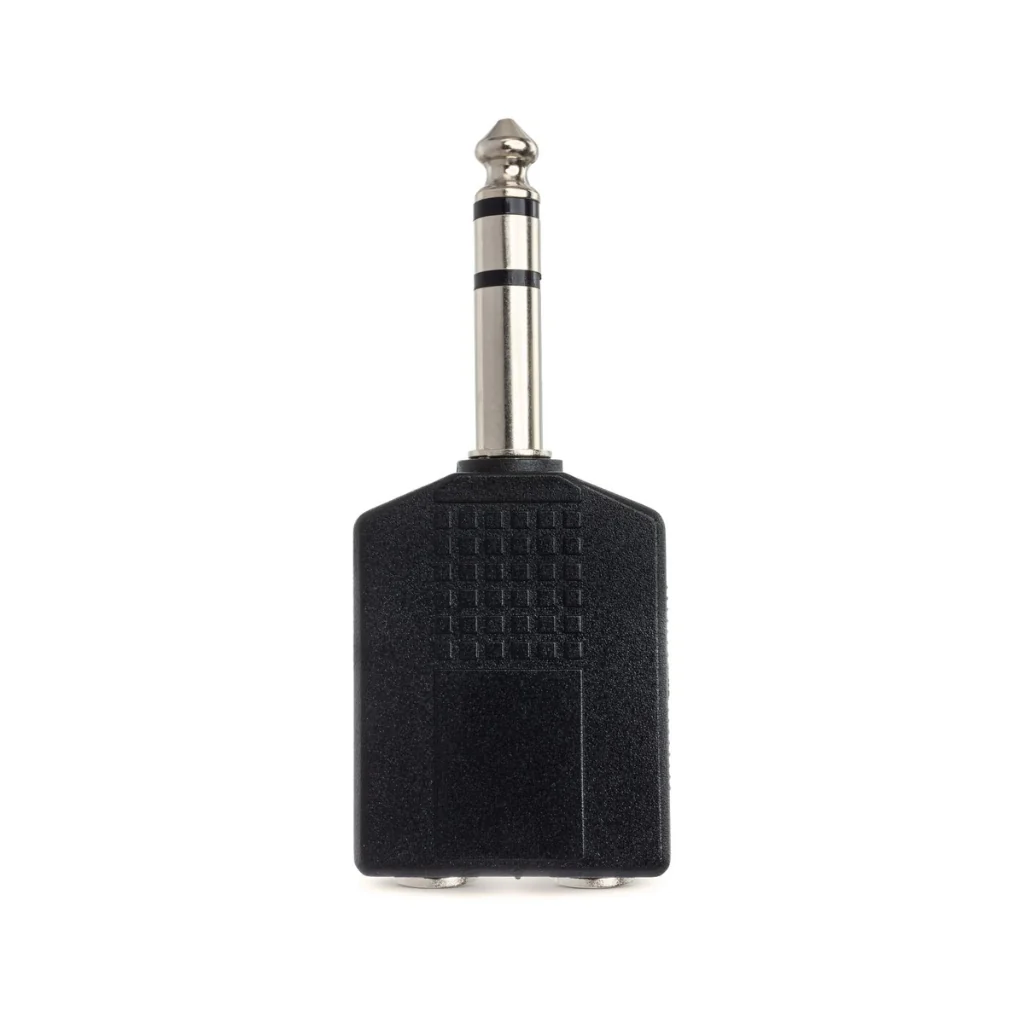 Hosa Technology Dual 1/4 in TRS to 1/4 in TRS Adaptor - Image 3
