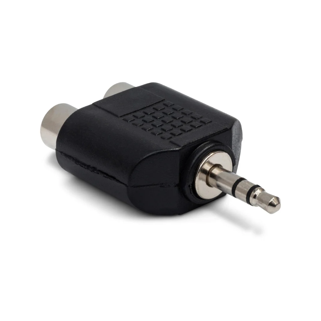 Hosa Technology Dual RCA to 3.5 mm TRS Adaptor