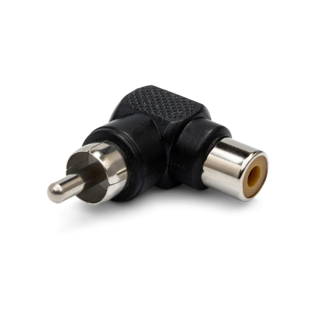 Hosa Technology RCA to RCA Right-Angle Adaptors - Image 2