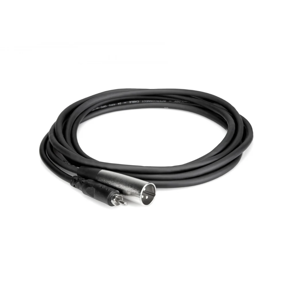 Hosa Technology RCA to XLR3M Unbalanced Interconnect Cable 2ft