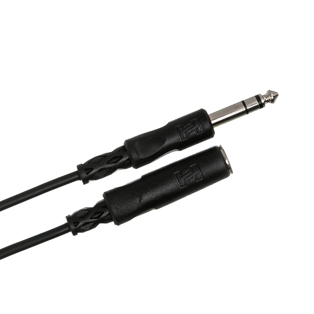 Hosa Technology 1/4 in TRS to 1/4 in TRS Headphone Extension Cable 10ft - Image 2