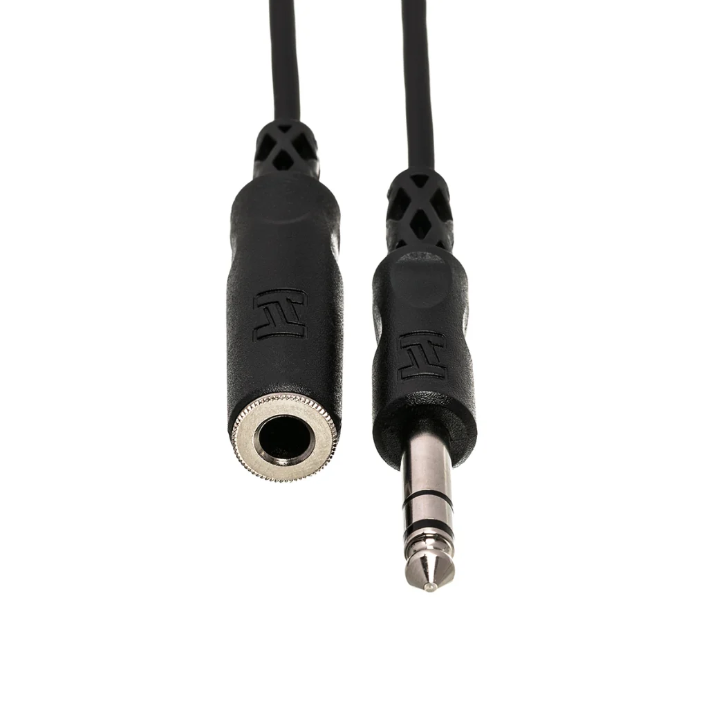 Hosa Technology 1/4 in TRS to 1/4 in TRS Headphone Extension Cable 10ft - Image 3
