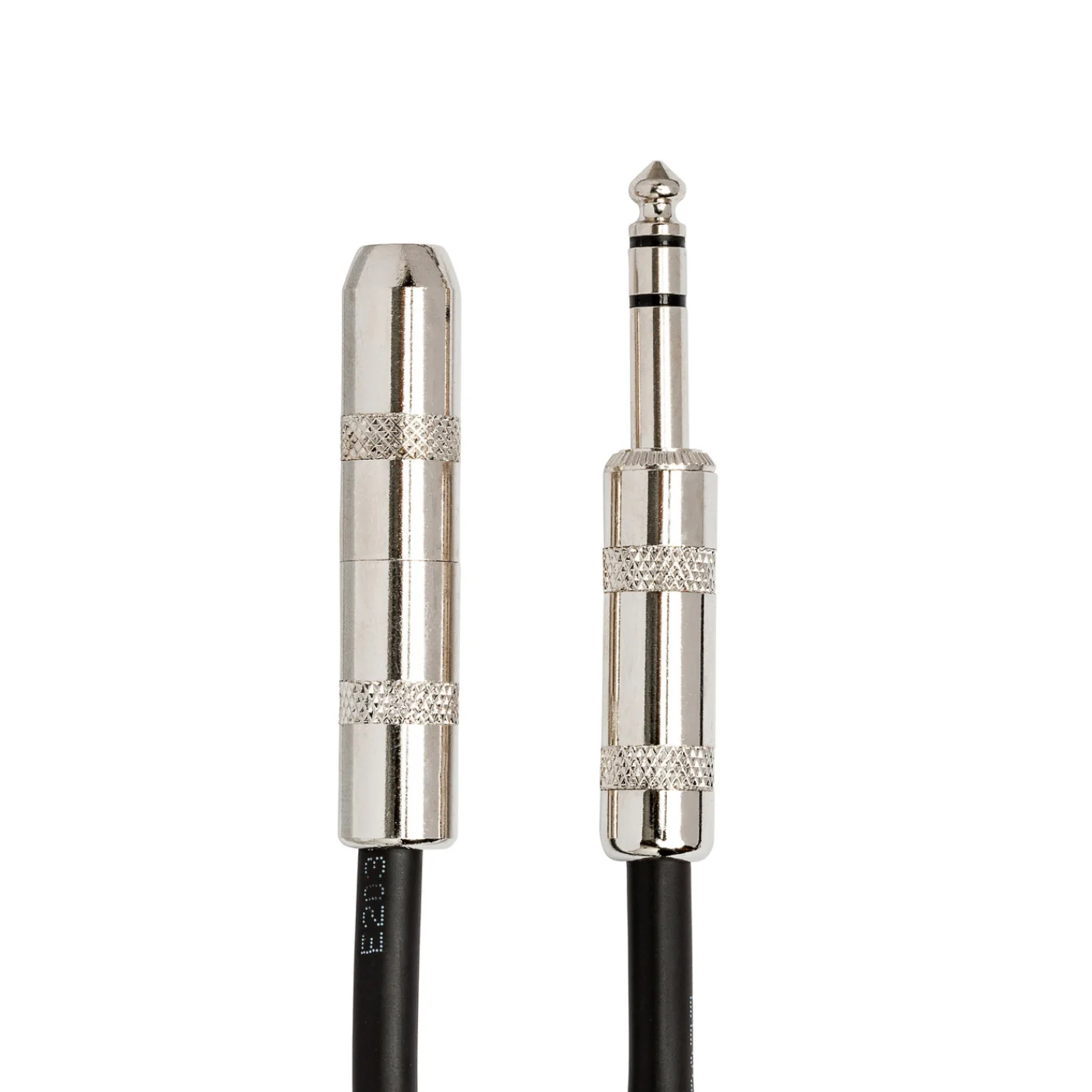 Hosa Technology 1/4 in TRS to 1/4 in TSF Insert Direct-out Adapter Cable 6in - Image 3