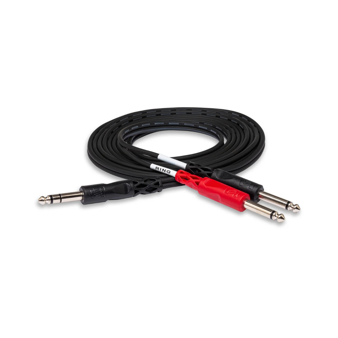 Hosa Technology 1/4 in TRS to Dual 1/4 in TS Insert Cable 4m