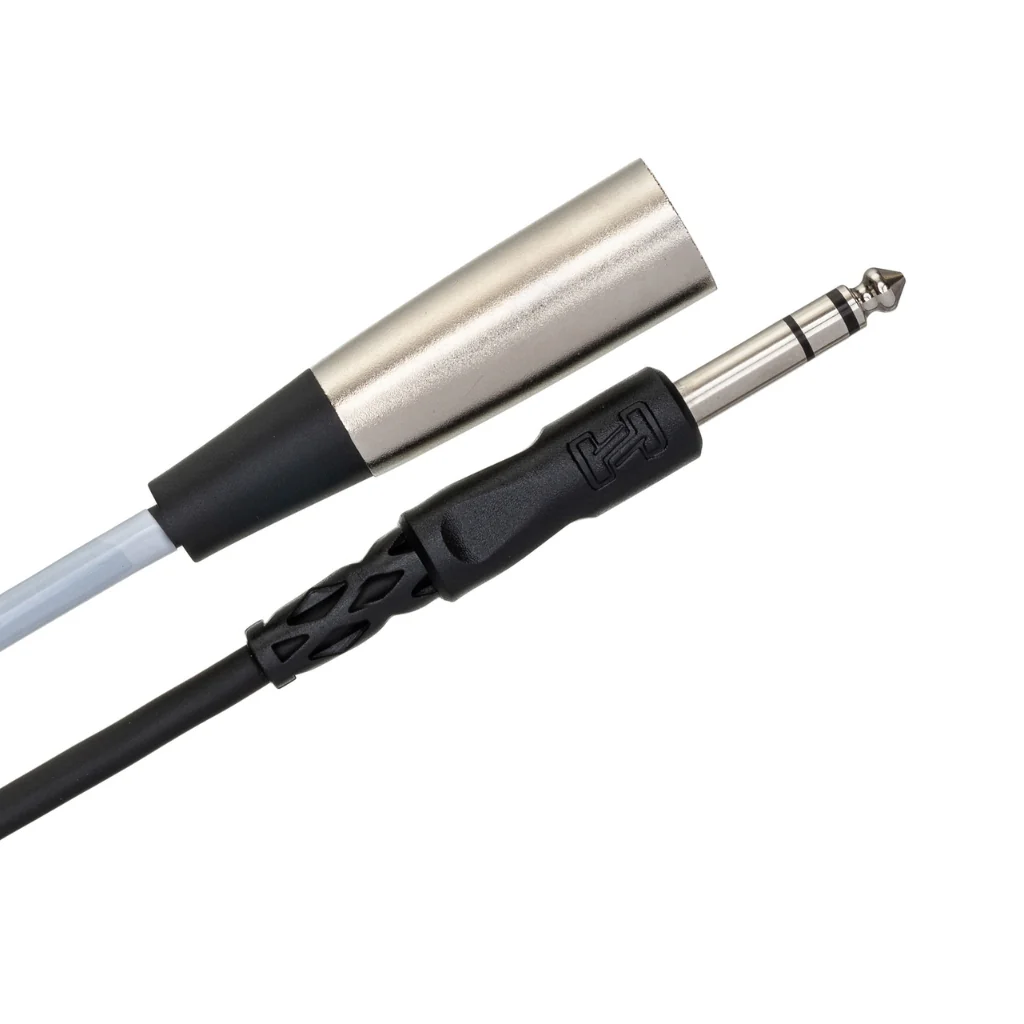 Hosa Technology 1/4 in TRS to XLR3M Balanced Interconnect Cable 15ft - Image 2