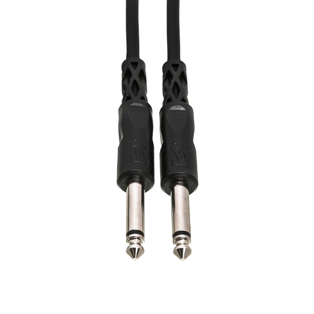Hosa Technology 1/4 in TS to Same Unbalanced Interconnect Cable 15ft - Image 3
