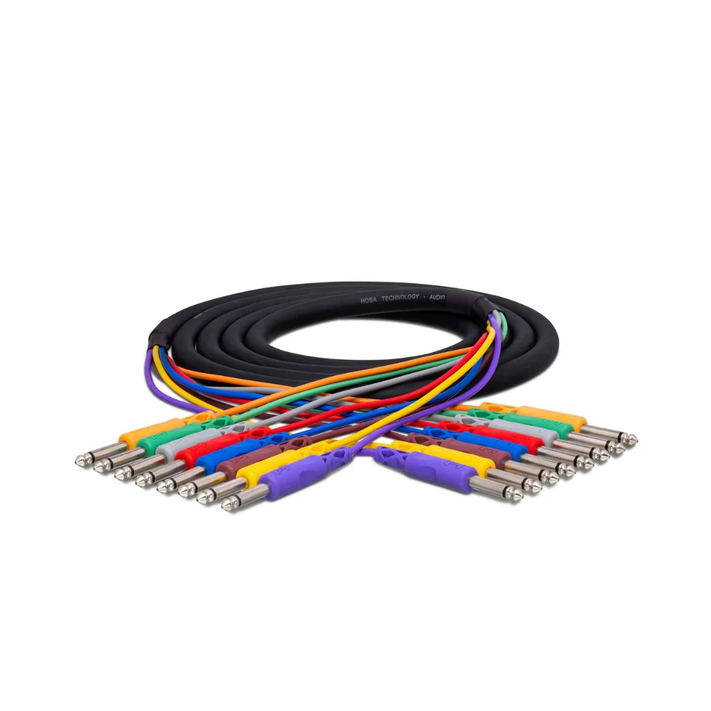 Hosa Technology 1/4 in TS to Same Unbalanced Snake Cable 1.5ft