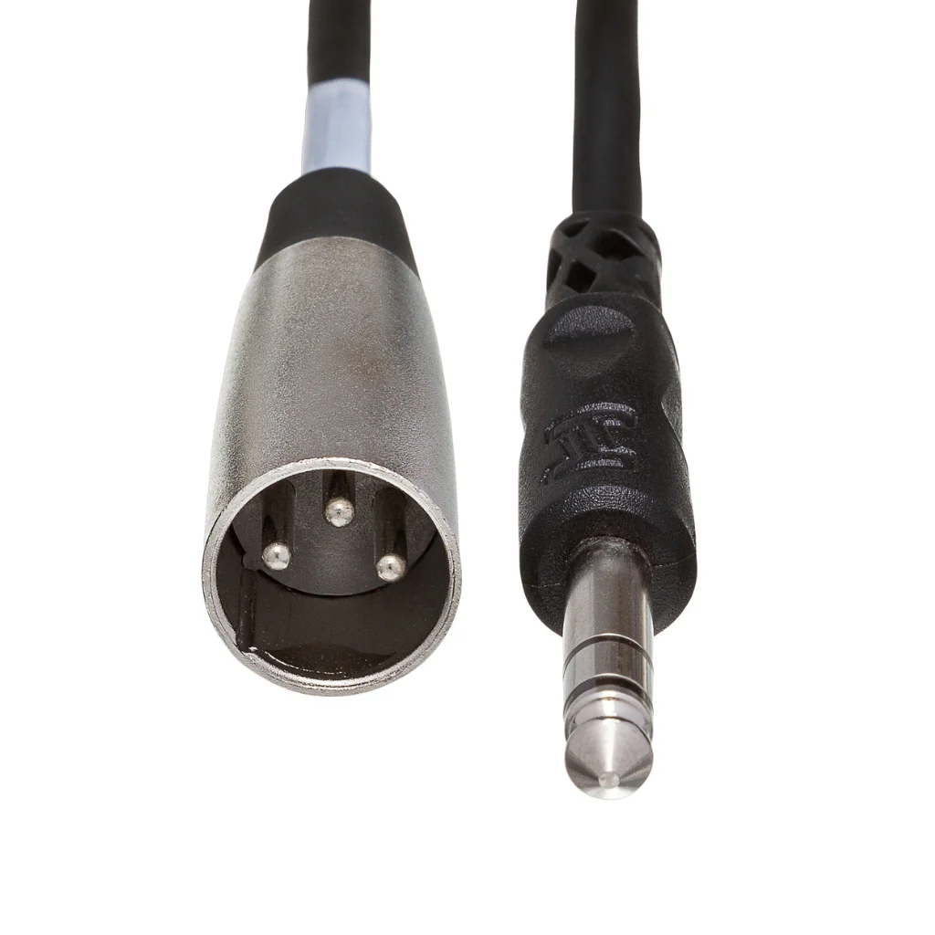 Hosa Technology 1/4 in TS to XLR3M Unbalanced Interconnect Cable 20ft - Image 3