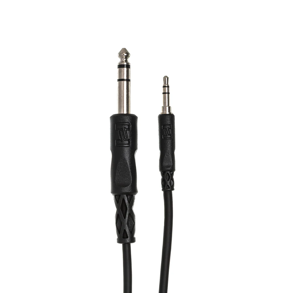 Hosa Technology 3.5 mm TRS to 1/4 in TRS Stereo Interconnect Cable 10ft - Image 2