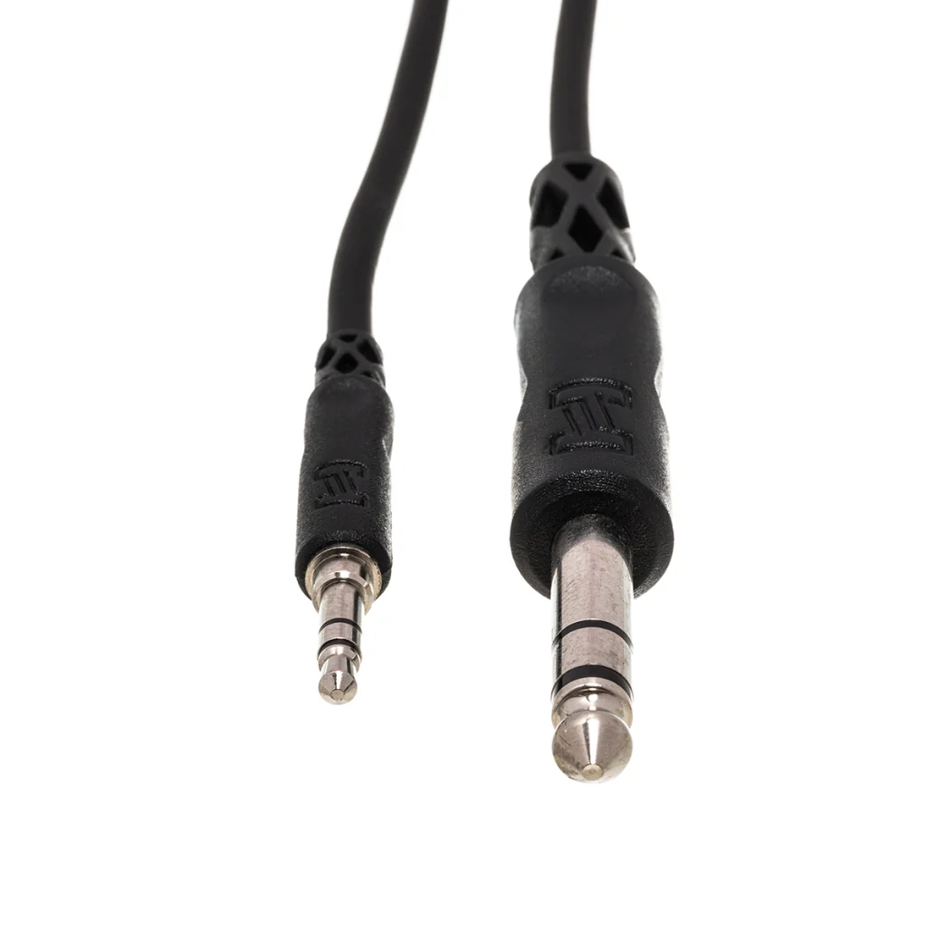 Hosa Technology 3.5 mm TRS to 1/4 in TRS Stereo Interconnect Cable 10ft - Image 3