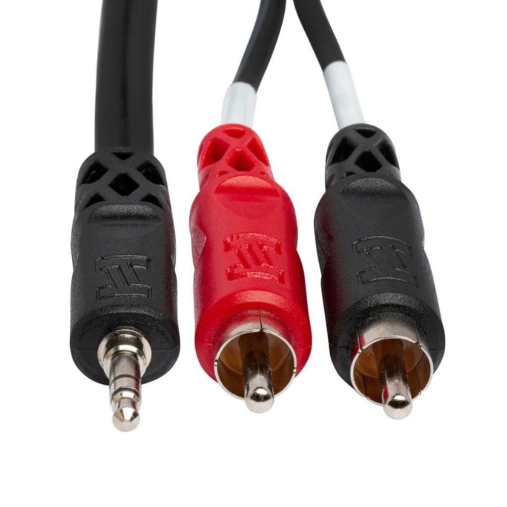 Hosa Technology 3.5 mm TRS to Dual RCA Stereo Breakout Cable 25ft - Image 3