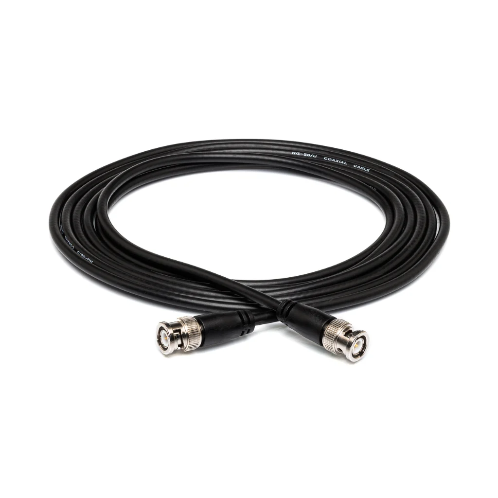 Hosa Technology BNC to Same 50-ohm Coax Cable 25ft