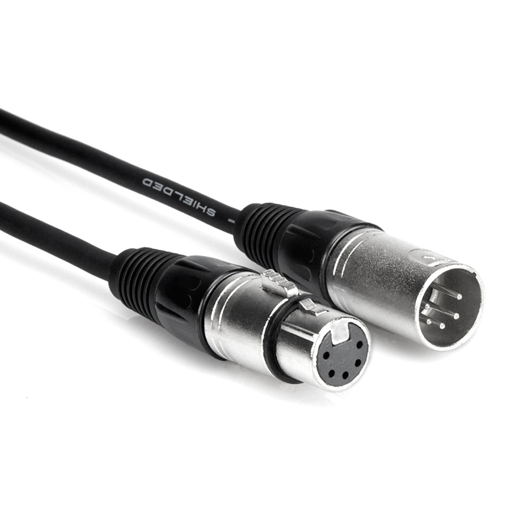 Hosa Technology DMX512 Cbl XLR5M-XLR5F 100Ft