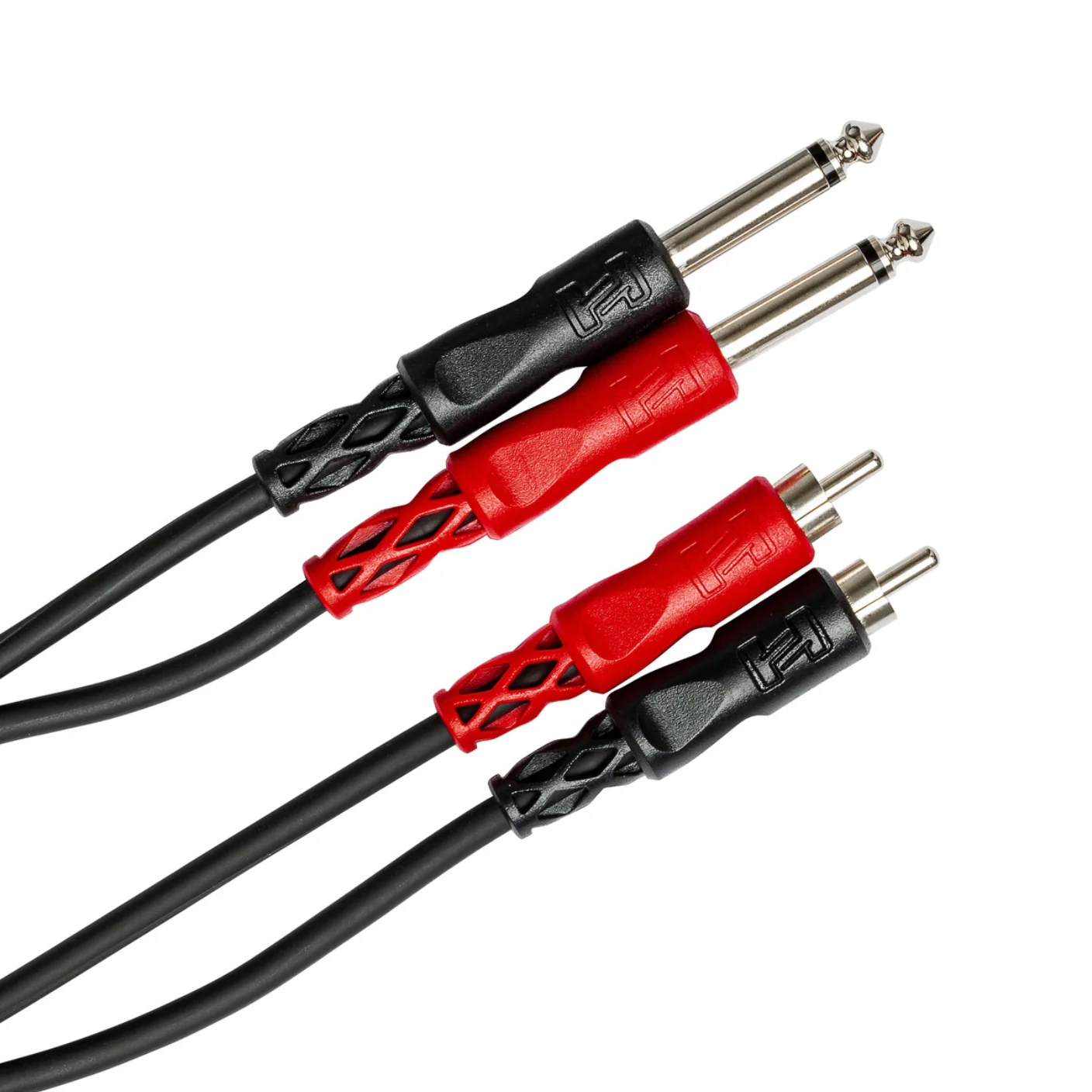 Hosa Technology Dual 1/4 in TS to Dual RCA Stereo Interconnect Cable - Image 3