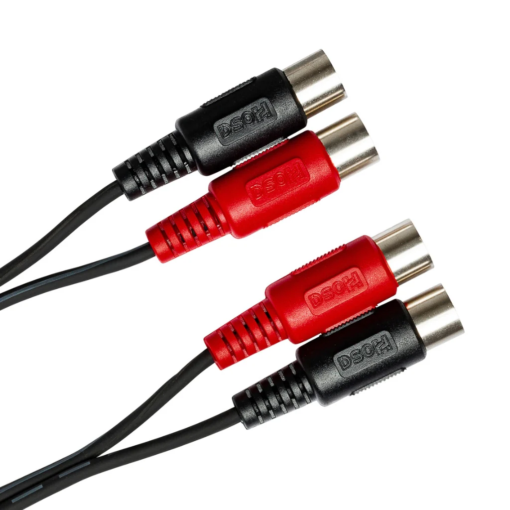 Hosa Technology Dual 5-pin DIN to Same Dual MIDI Cable 3m - Image 2