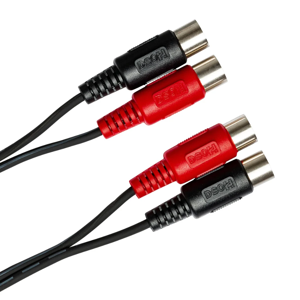 Hosa Technology Dual 5-pin DIN to Same Dual MIDI Cable 4m - Image 2