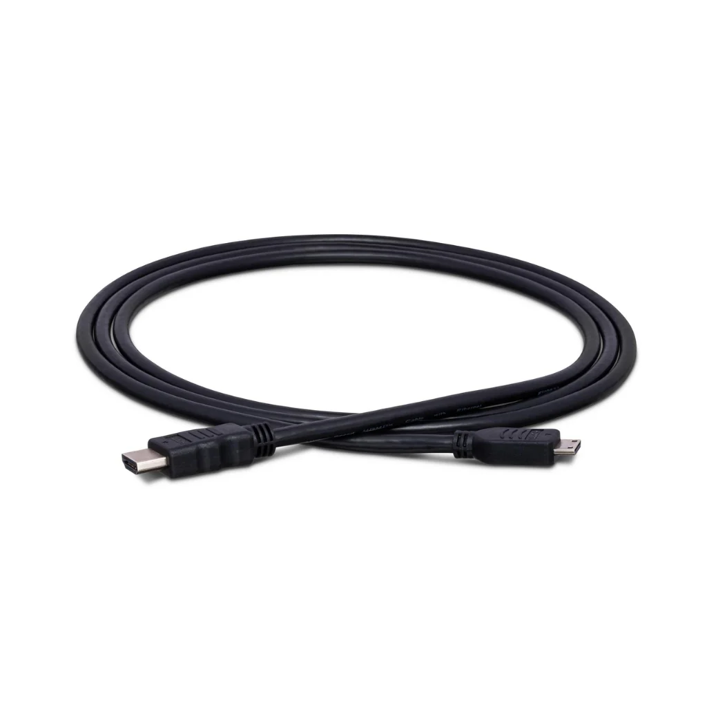 Hosa Technology HDMI to HDMI Mini High Speed HDMI Cable with Ethernet Cable 10ft