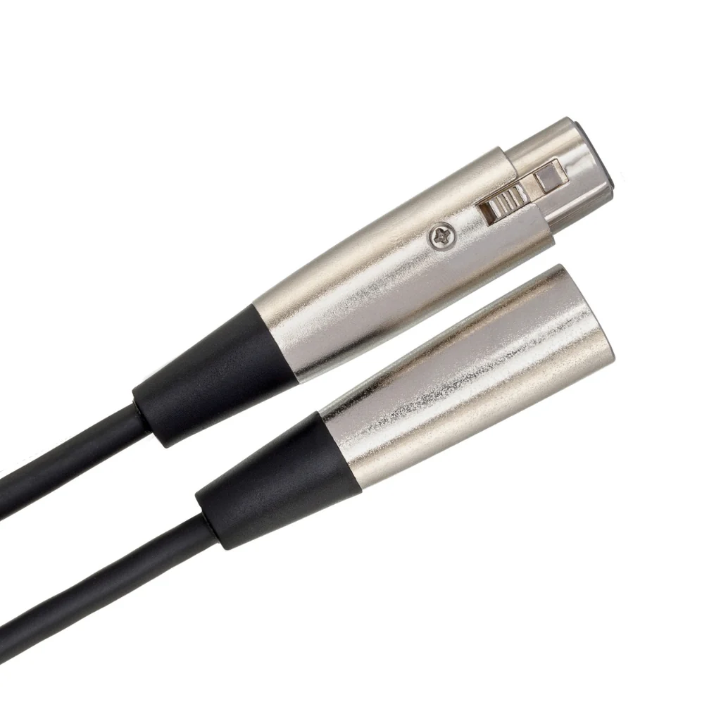 Hosa Technology XLR3F to XLR3M Quad Microphone Cable 10ft - Image 2