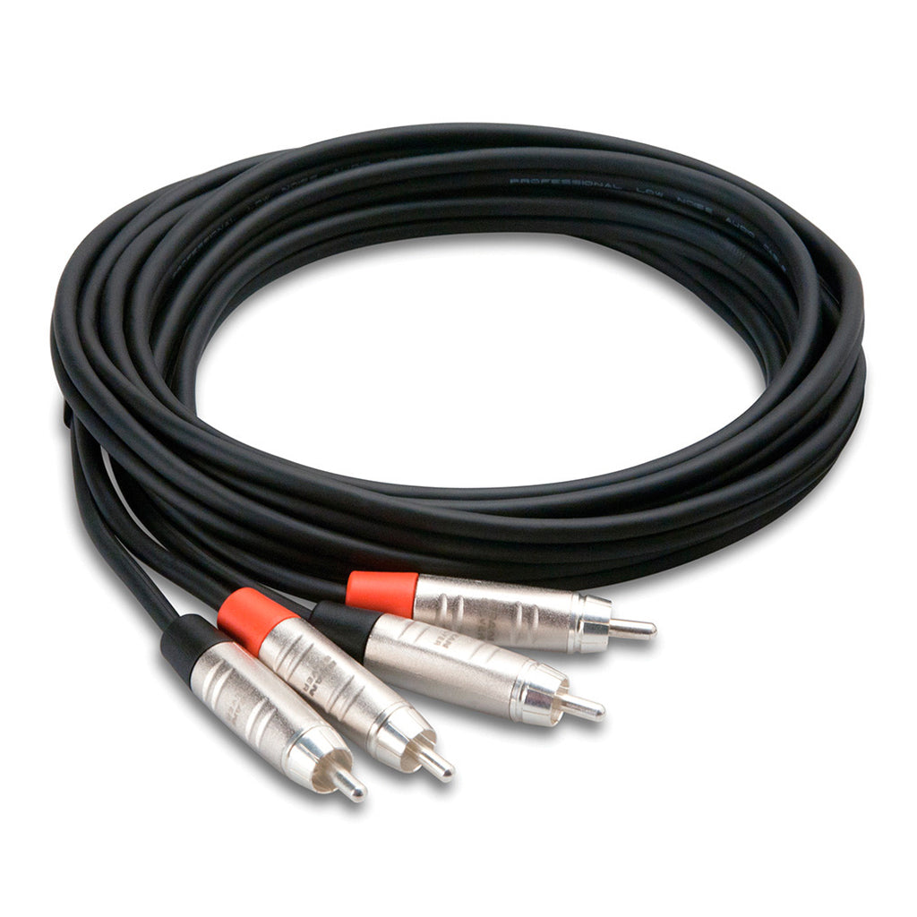Hosa Technology Pro Dual Cable RCA - RCA 15Ft