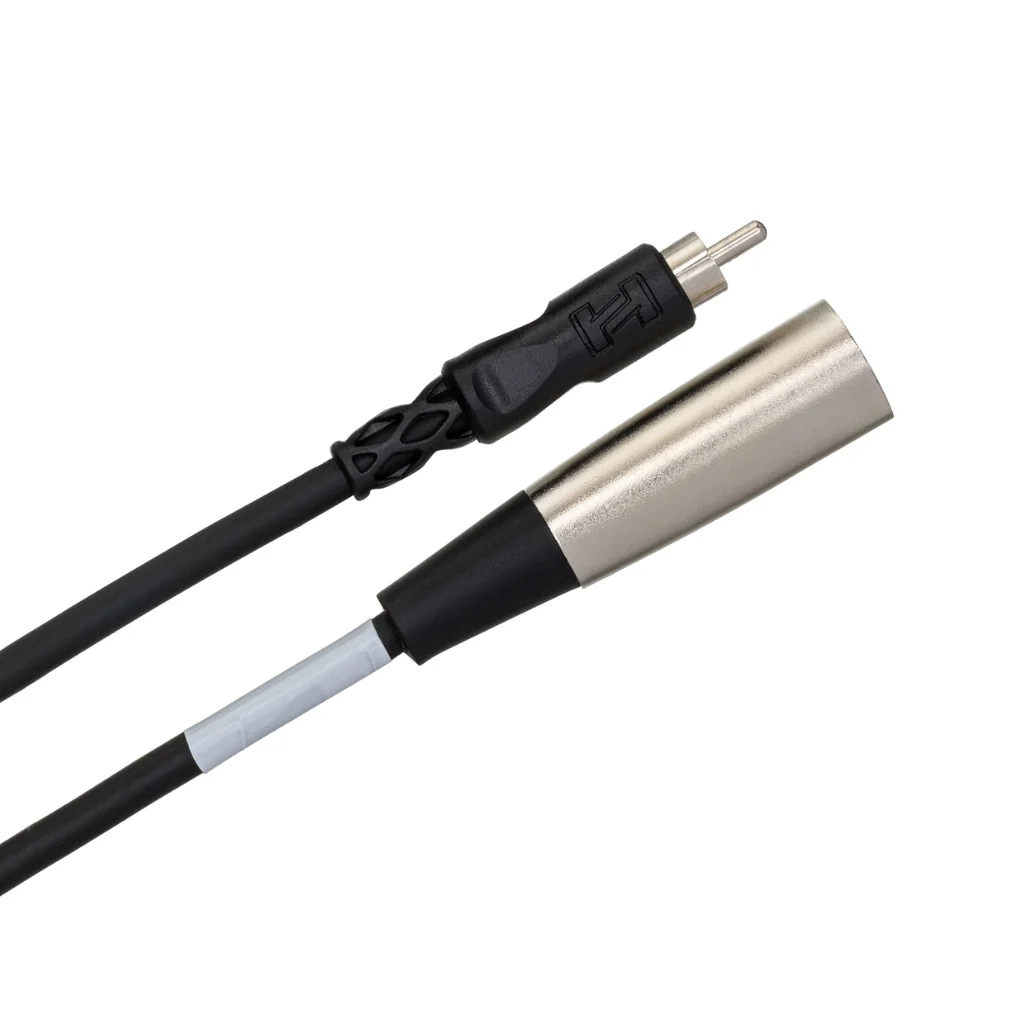 Hosa Technology RCA to XLR3M Unbalanced Interconnect Cable 5ft - Image 2