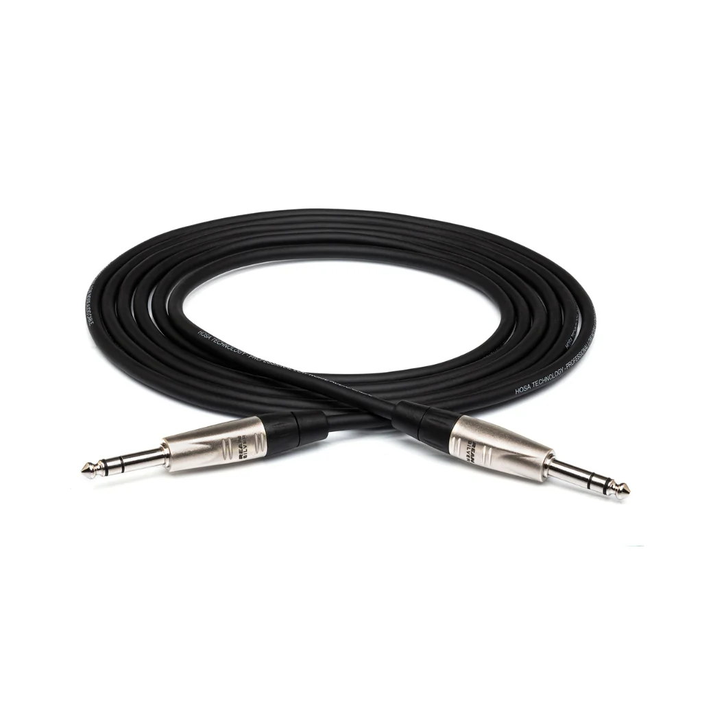 Hosa Technology REAN 1/4 in TRS to Same Pro Balanced Interconnect Cable 10ft