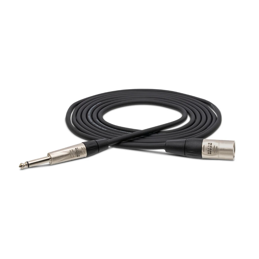 Hosa Technology REAN 1/4 in TS to XLR3M Pro Unbalanced Interconnect Cable 15ft