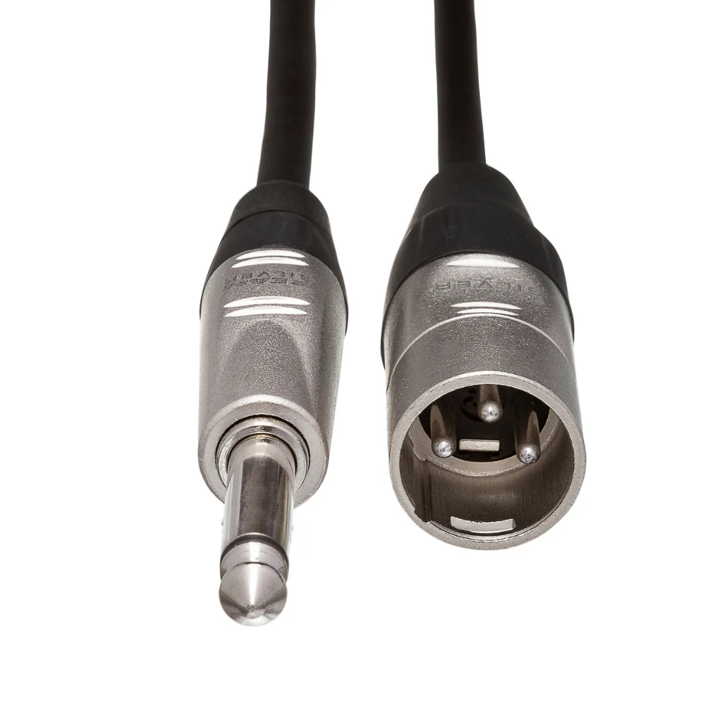 Hosa Technology REAN 1/4 in TS to XLR3M Pro Unbalanced Interconnect Cable 3ft - Image 3