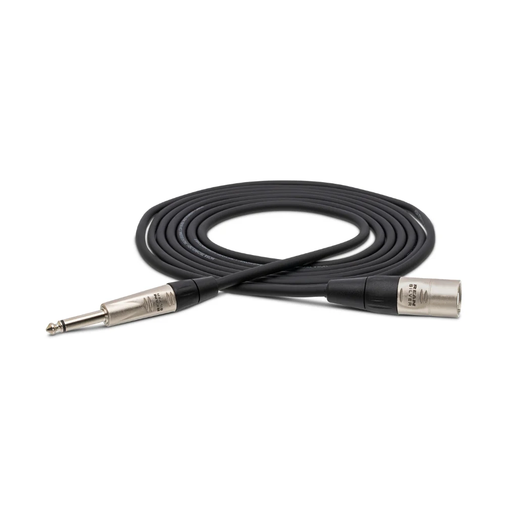 Hosa Technology REAN 1/4 in TS to XLR3M Pro Unbalanced Interconnect Cable 5ft