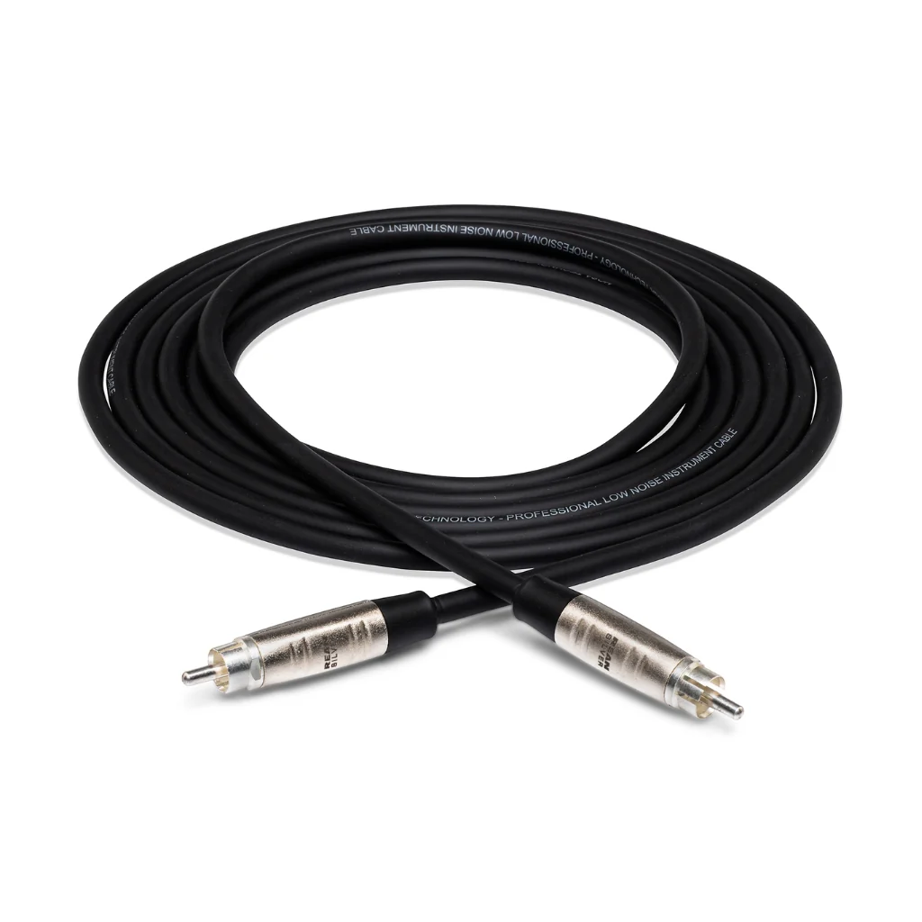 Hosa Technology REAN RCA to Same Pro Unbalanced Interconnect Cable 10ft