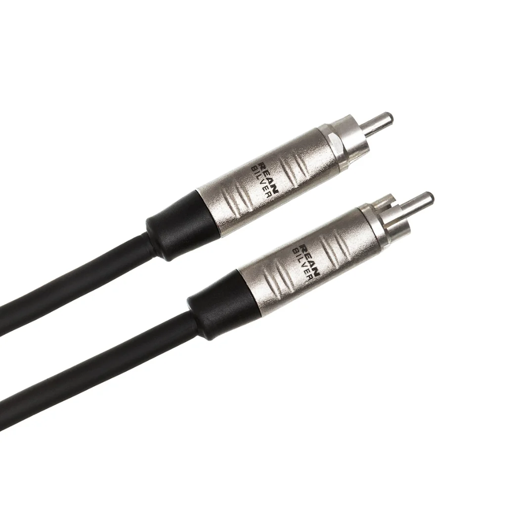 Hosa Technology REAN RCA to Same Pro Unbalanced Interconnect Cable 10ft - Image 2