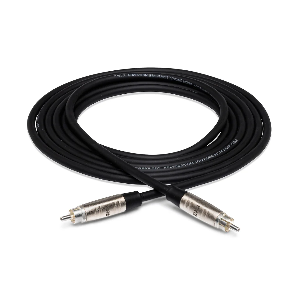 Hosa Technology REAN RCA to Same Pro Unbalanced Interconnect Cable 20ft