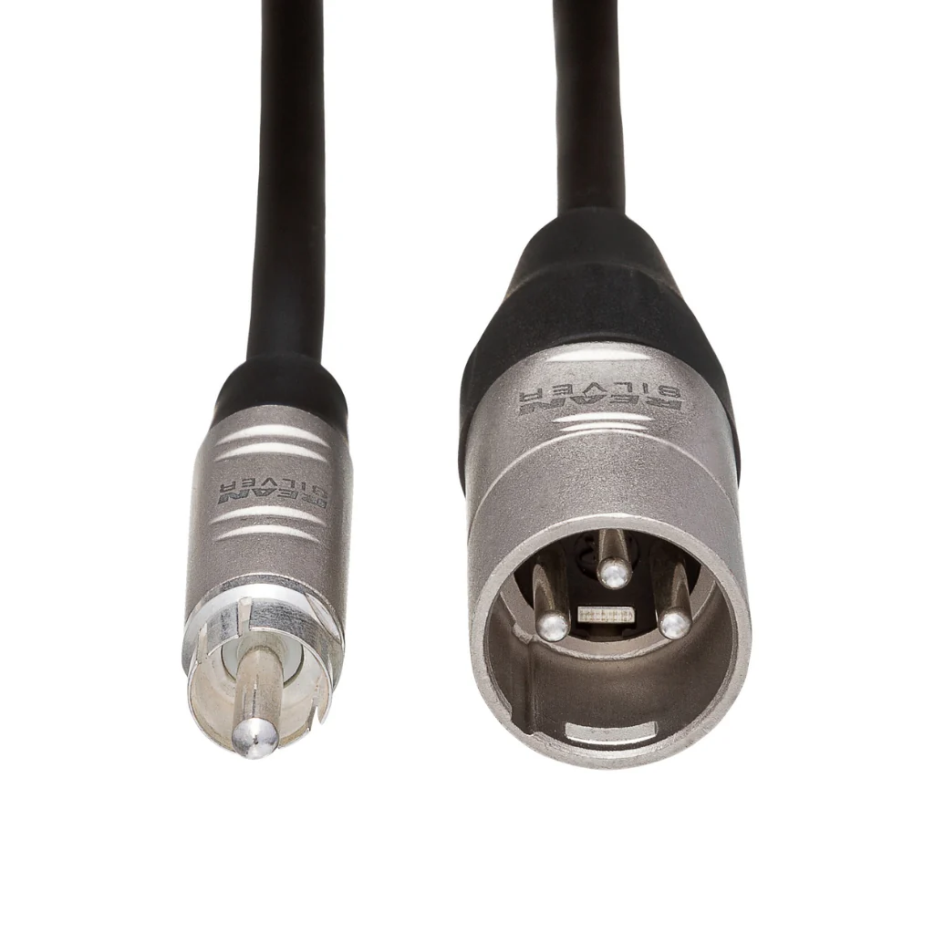 Hosa Technology REAN RCA to XLR3M Pro Unbalanced Interconnect Cable 10ft - Image 3