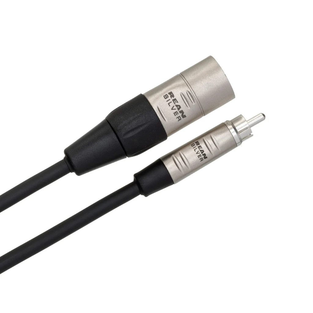 Hosa Technology REAN RCA to XLR3M Pro Unbalanced Interconnect Cable 15ft - Image 2