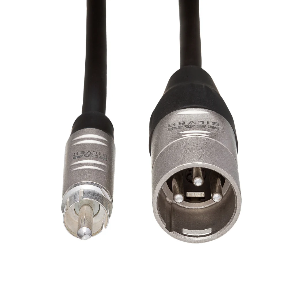 Hosa Technology REAN RCA to XLR3M Pro Unbalanced Interconnect Cable 15ft - Image 3