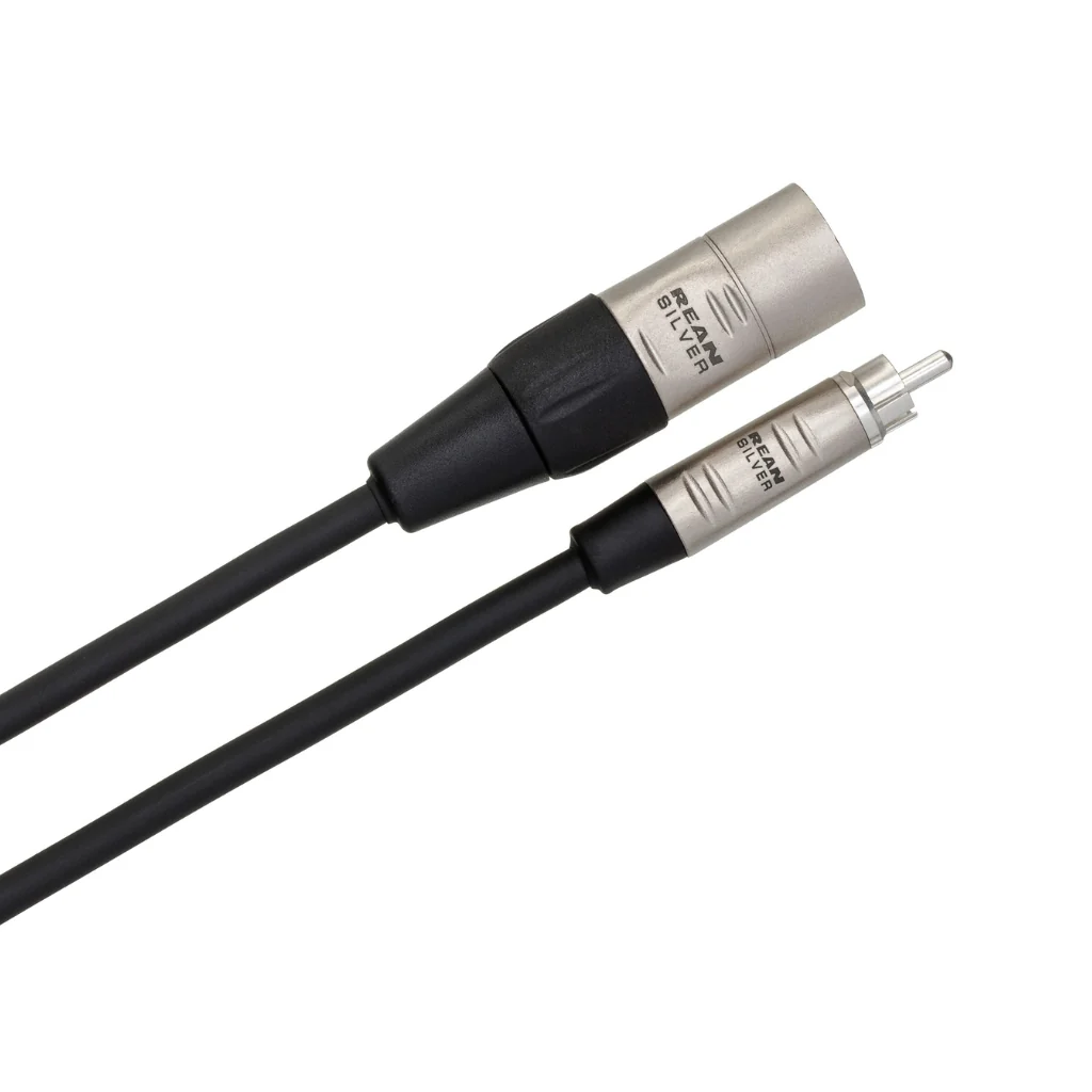 Hosa Technology REAN RCA to XLR3M Pro Unbalanced Interconnect Cable 3ft - Image 2