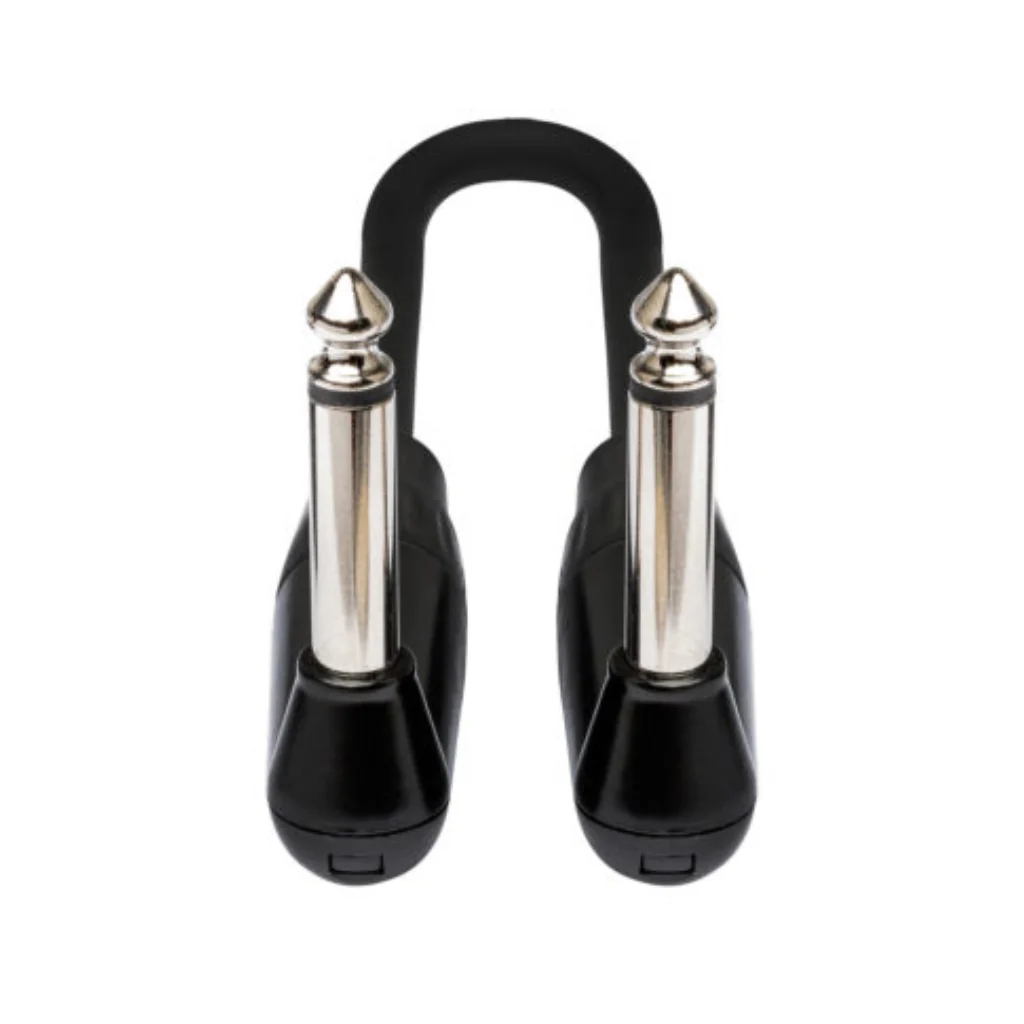 Hosa Technology REAN Right-angle to Same Pro Guitar Patch Cable 6" - Image 3