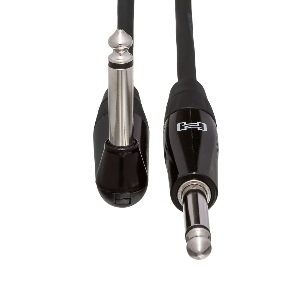Hosa Technology REAN Straight to Right-Angle Pro Guitar Cable 5ft - Image 3