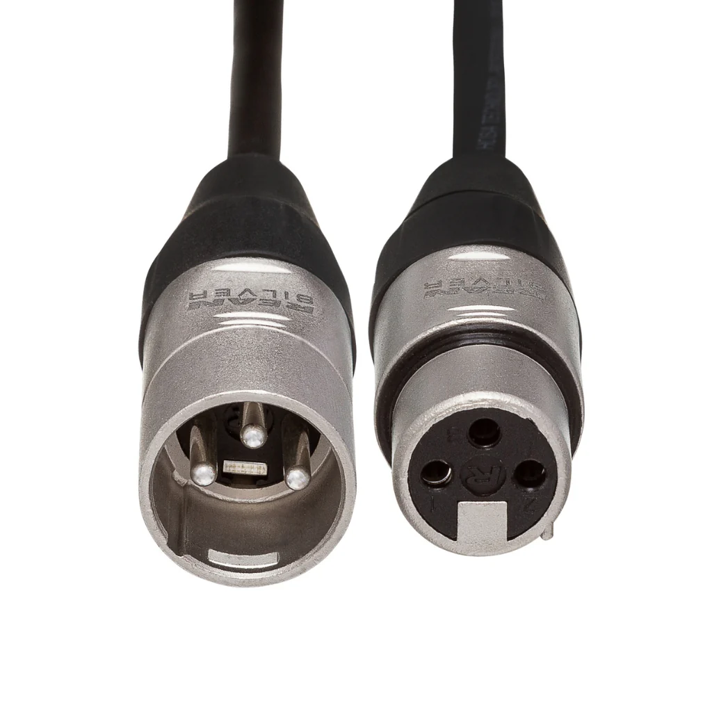 Hosa Technology REAN XLR3F to XLR3M Pro Balanced Interconnect 15ft - Image 3