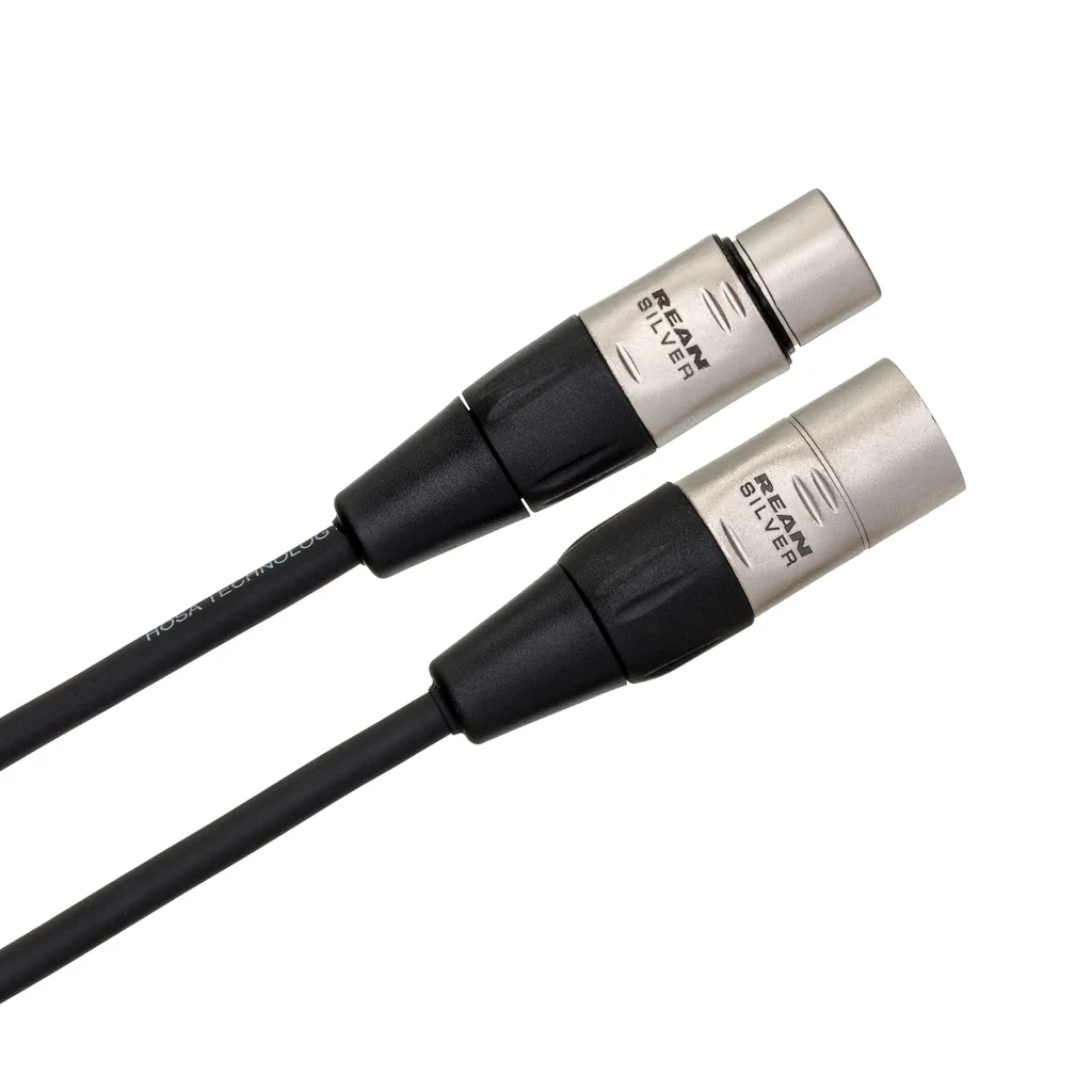Hosa Technology REAN XLR3F to XLR3M Pro Balanced Interconnect 3ft - Image 2