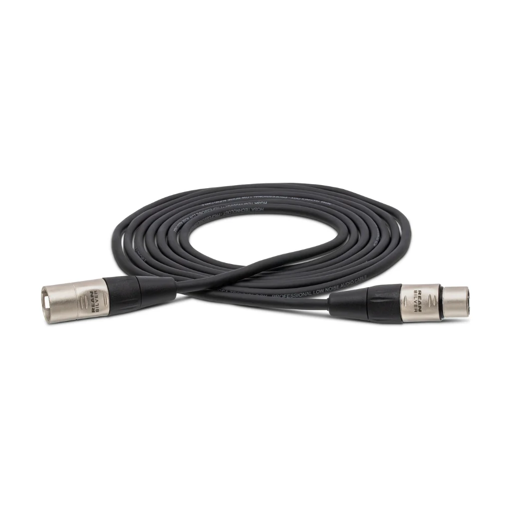 Hosa Technology REAN XLR3F to XLR3M Pro Balanced Interconnect Cable 1.5ft