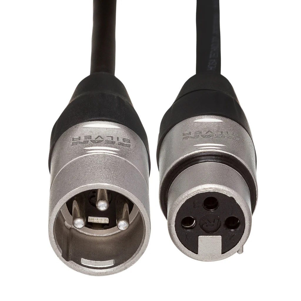 Hosa Technology REAN XLR3F to XLR3M Pro Balanced Interconnect Cable 10ft - Image 3
