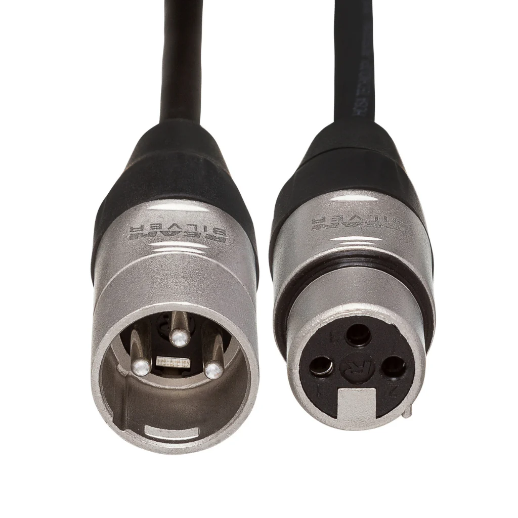 Hosa Technology REAN XLR3F to XLR3M Pro Balanced Interconnect Cable 20ft - Image 3