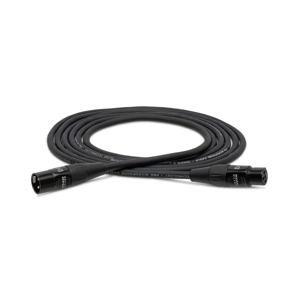 Hosa Technology REAN XLR3F to XLR3M Pro Microphone Cable 10ft