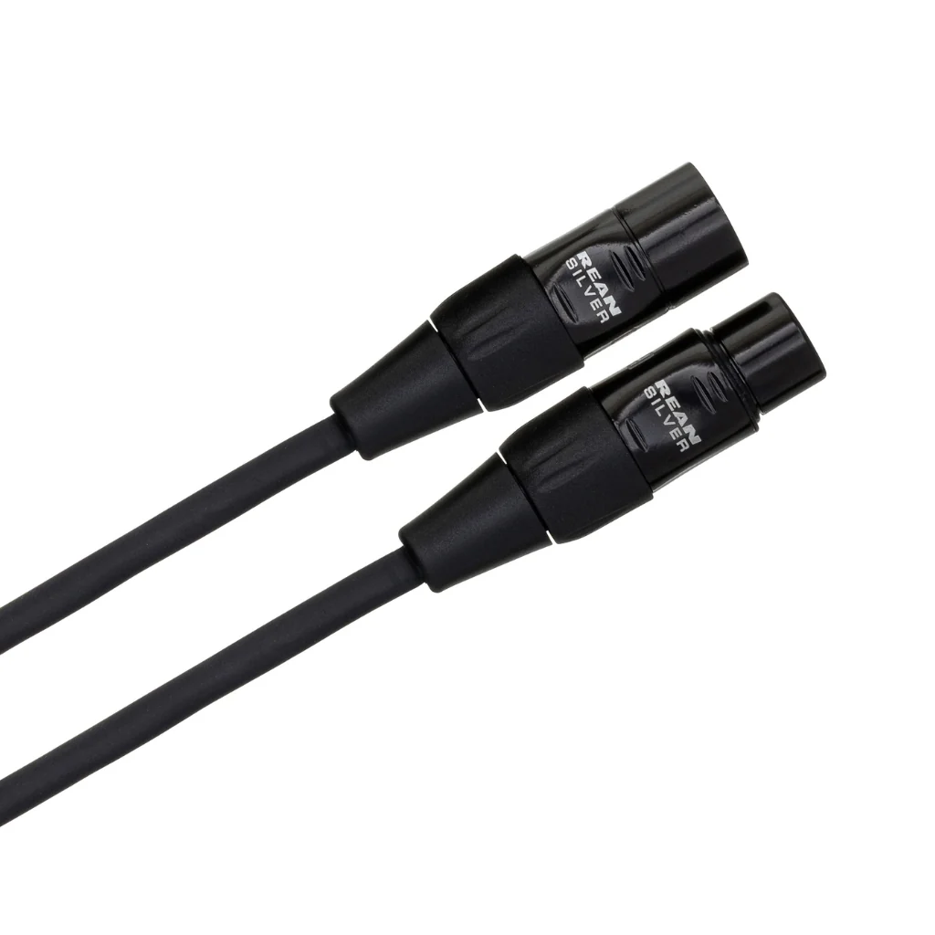 Hosa Technology REAN XLR3F to XLR3M Pro Microphone Cable 20ft - Image 2