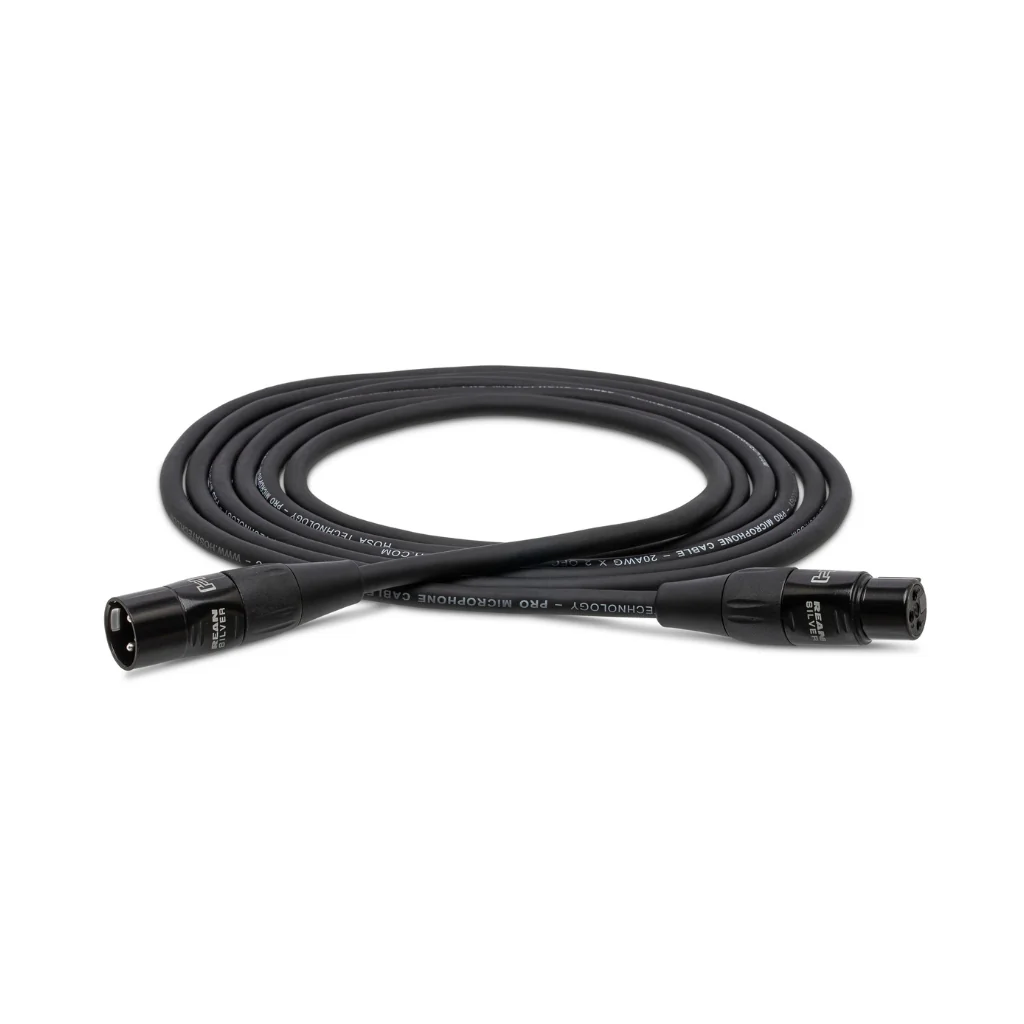 Hosa Technology REAN XLR3F to XLR3M Pro Microphone Cable 5ft