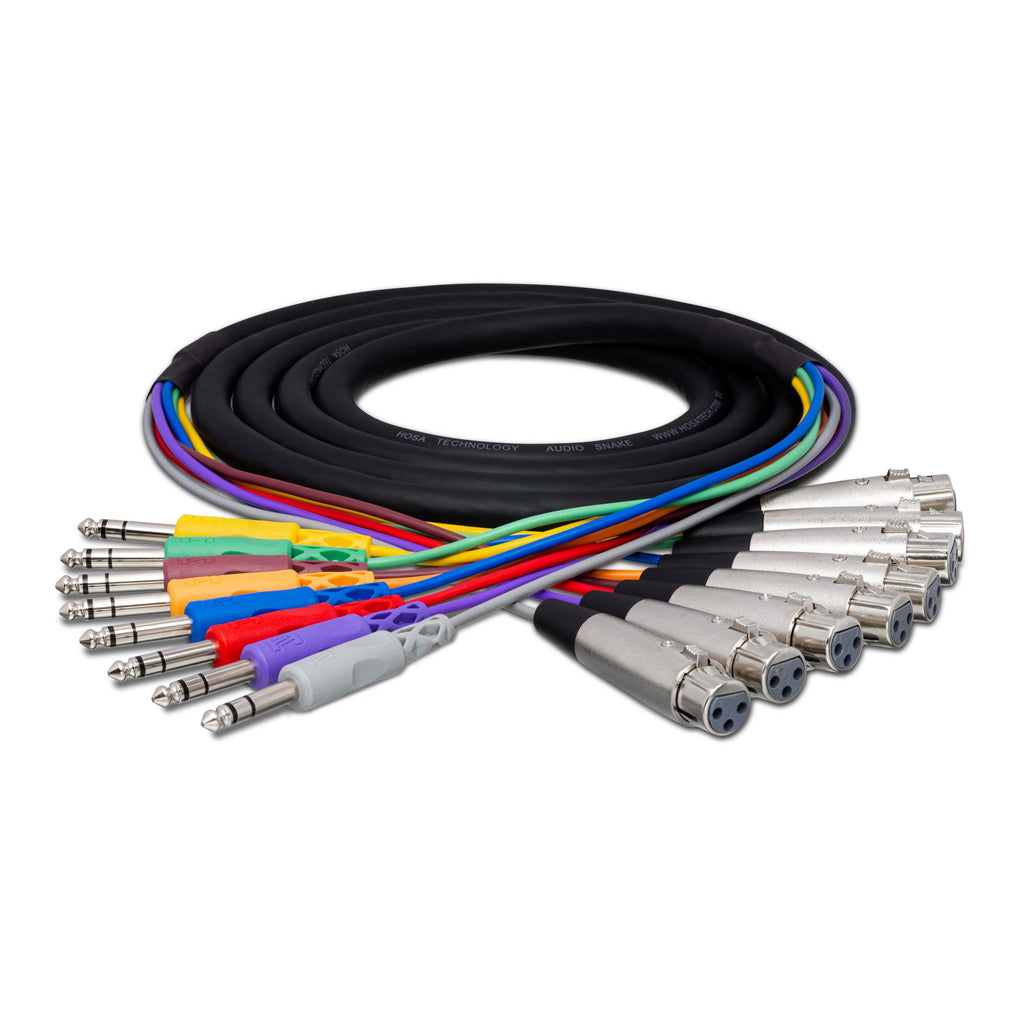 Hosa Technology Snake 1/4 TRS - XLR3F 3