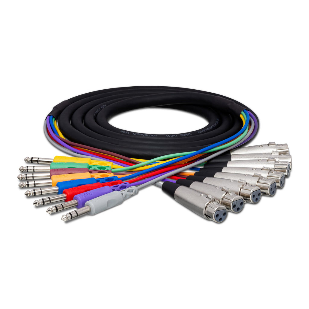 Hosa Technology Snake 1/4 TRS - XLR3F 7